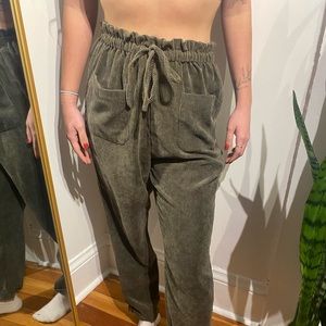 Olive Green Corduroy pants